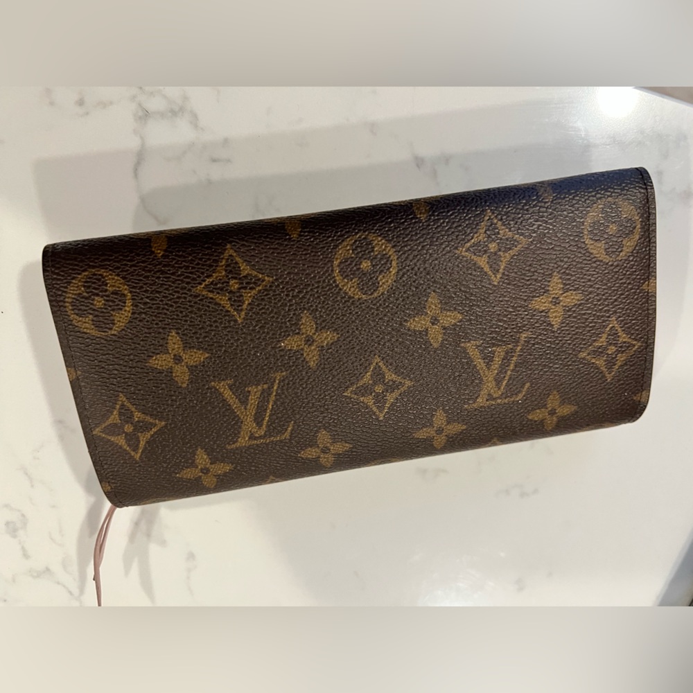 Louis Vuitton Monogram Emilie Wallet Rose Ballerine - Picture 5 of 7